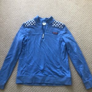 Vineyard Vines Women’s Shep Shirt, Blue Gingham